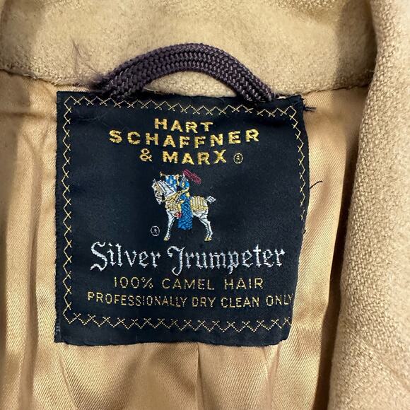 Vintage Hart Schaffner & Marx Silver Trumpeter Camel Hair Blazer - Picture 11 of 11